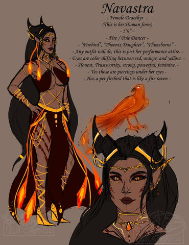 Colored Sketch Ref Sheet